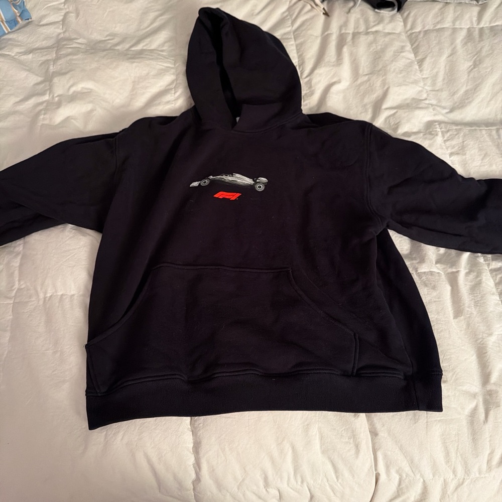 PacSun Black Hoodie with Car Graphic